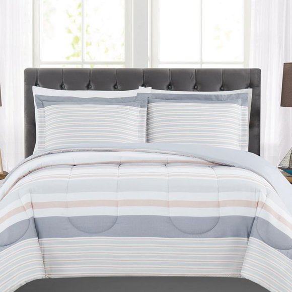 Grace 2-Pc. Reversible Stripe Multi Twin - Picture 7 of 7